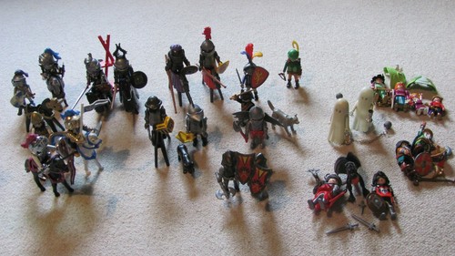 Playmobil ritter figuren - ritter, teile
