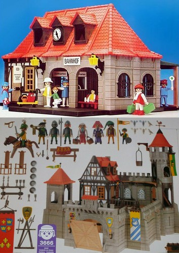 Playmobil bahnhof 4300 - playmobil,