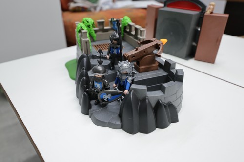 Playmobil drei ritter mit - -,